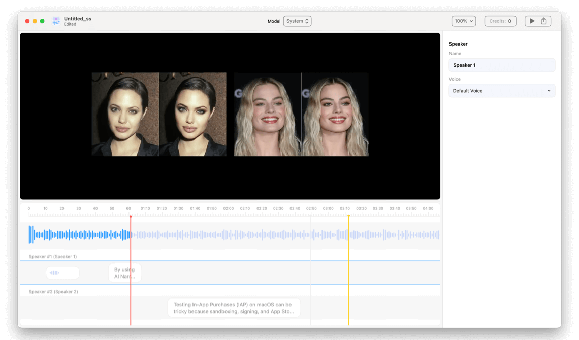 Demo of AI Narraotr
